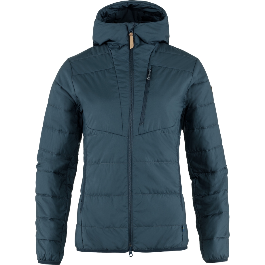 Keb Padded Hoodie W Mountain Blue Fjällräven Canada