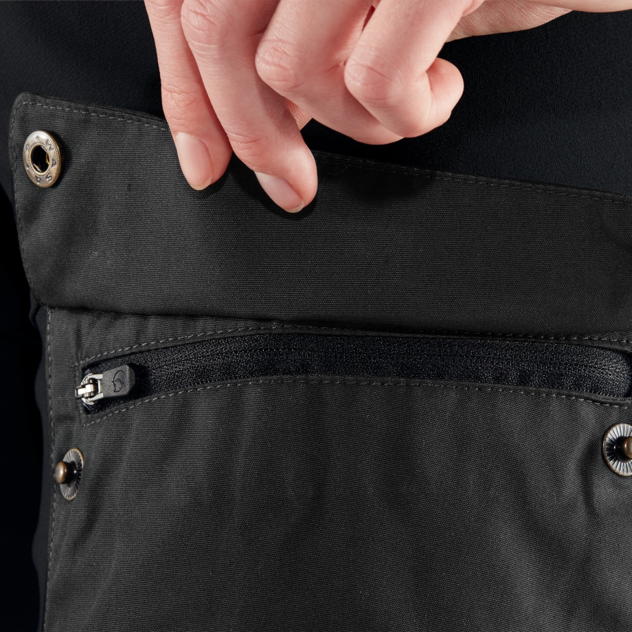 Keb Trousers Curved W Short Fjällräven Canada Cabin Red-Rowan Red