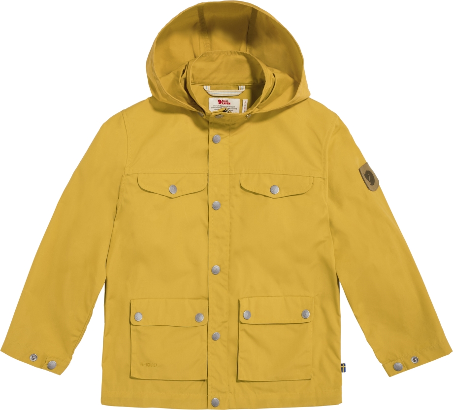 Fjällräven Canada Mustard Yellow Kids Greenland Jacket