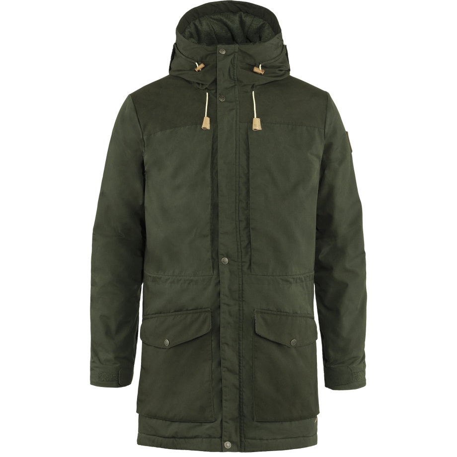 Singi Wool Padded Parka M Fjällräven Canada Deep Forest
