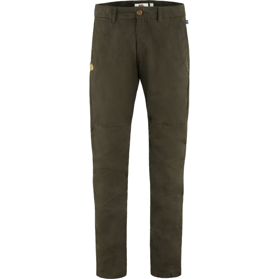 Srmland Tapered Trousers M Long Dark Olive Fjällräven Canada