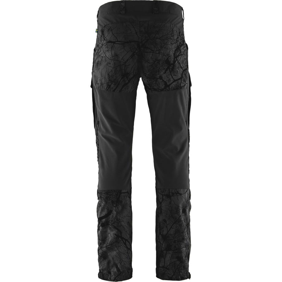 Fjällräven Canada Keb Trousers M Reg Black Camo-Black
