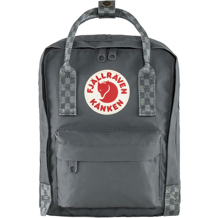Kånken Mini Fjällräven Canada Super Grey-Chess Pattern