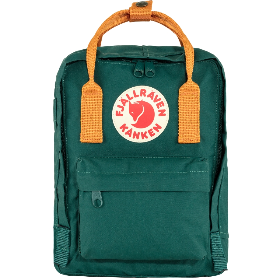 Fjällräven Canada Arctic Green-Spicy Orange Kånken Mini