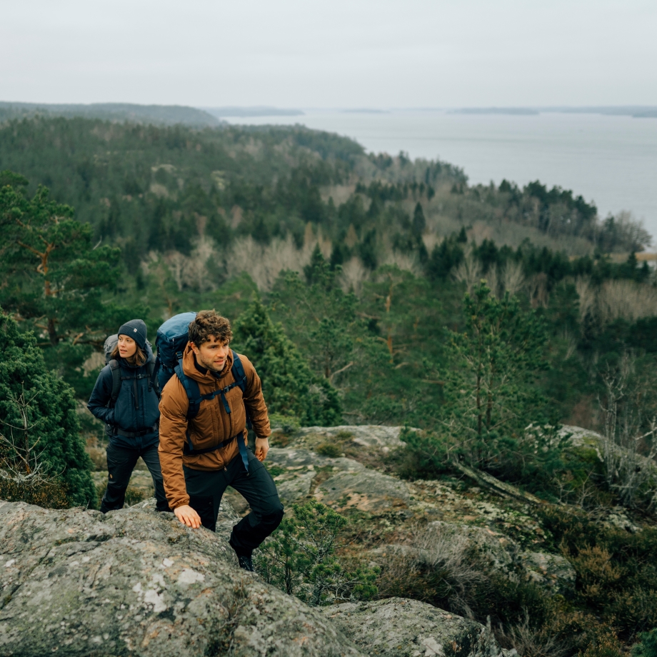 Fjällräven Canada Keb Trousers M Reg Dark Navy-Uncle Blue