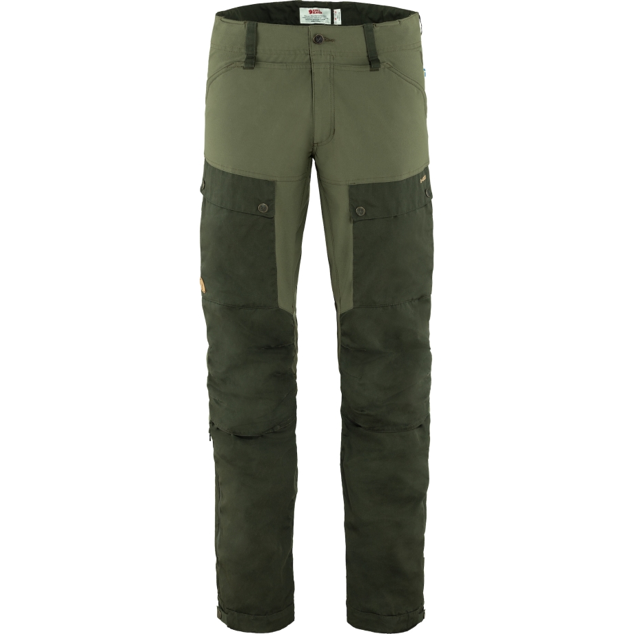 Deep Forest-Laurel Green Fjällräven Canada Brand Keb Trousers M Reg
