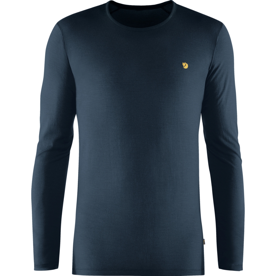 Bergtagen Thinwool Ls M Fjällräven Canada Brand Mountain Blue