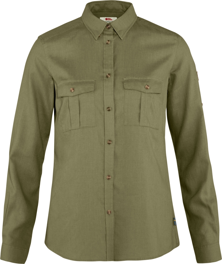 Fjällräven Canada Övik Travel Shirt Ls W Green