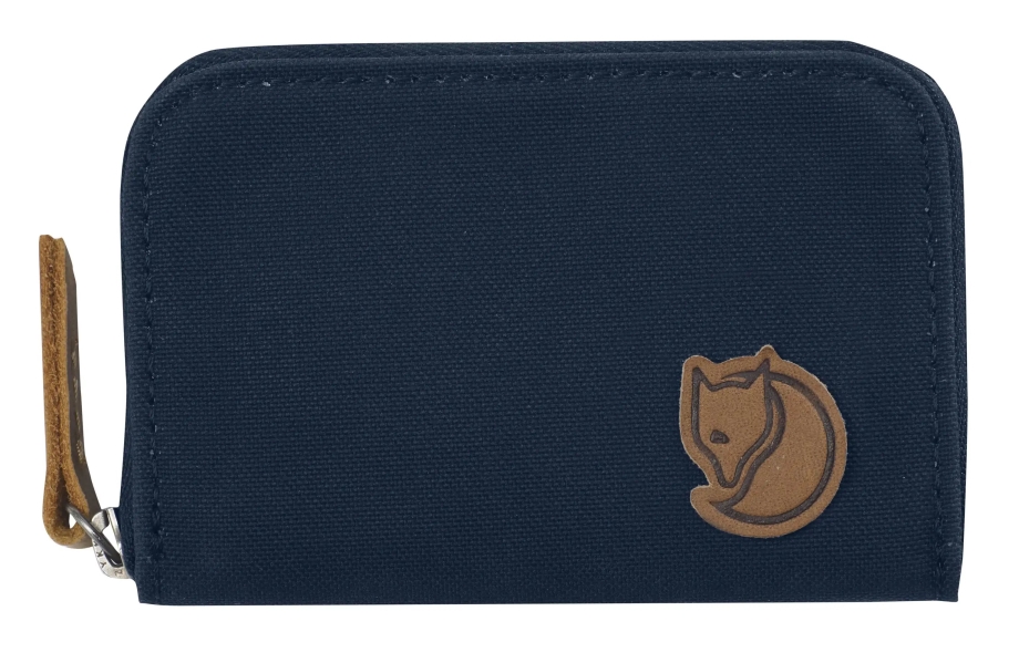 Fjällräven Canada Navy Zip Card Holder