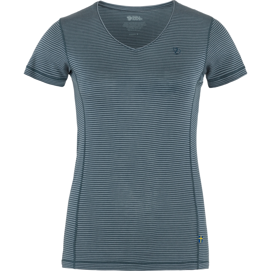 Indigo Blue Abisko Cool T-Shirt W Fjällräven Canada