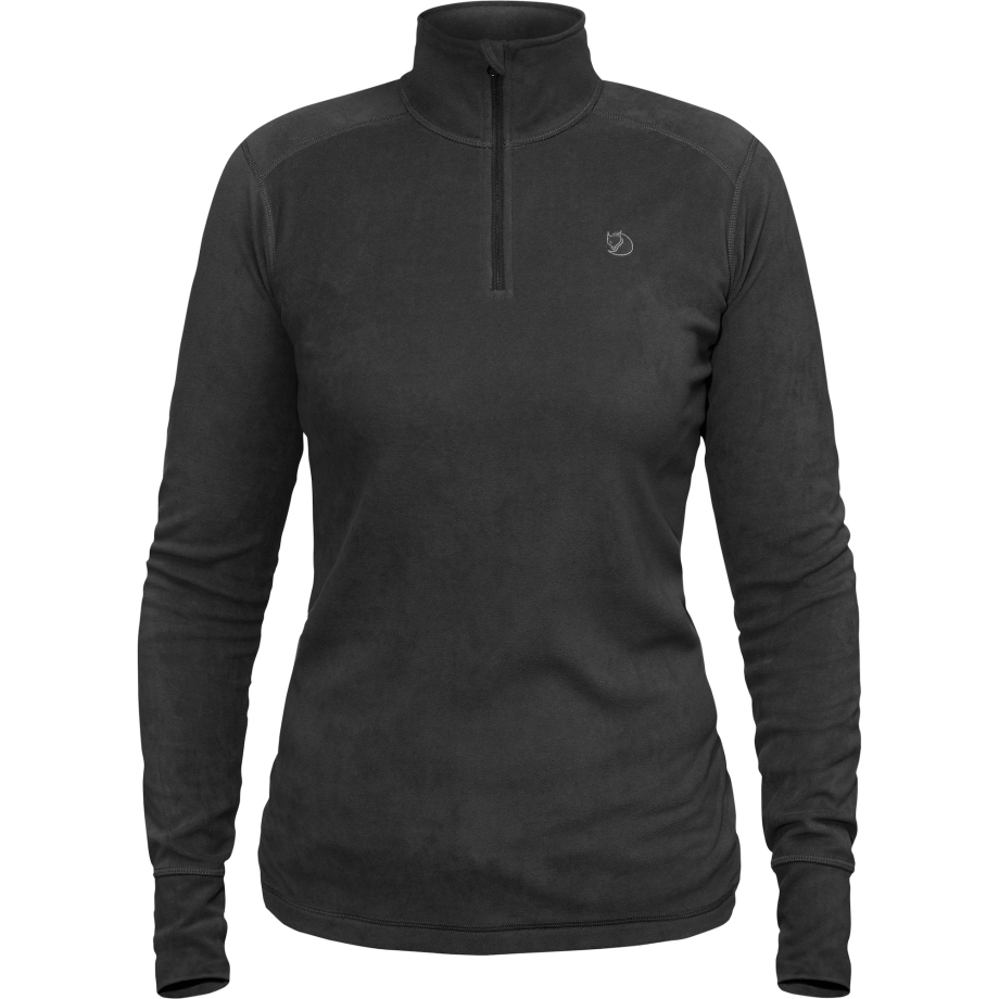 Skare Half Zip W Fjällräven Canada Dark Grey