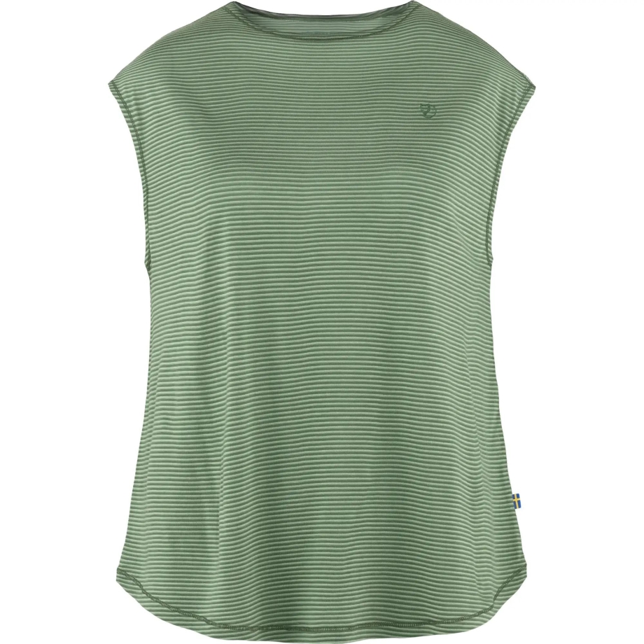 Patina Green Fjällräven Canada High Coast Cool T-Shirt W