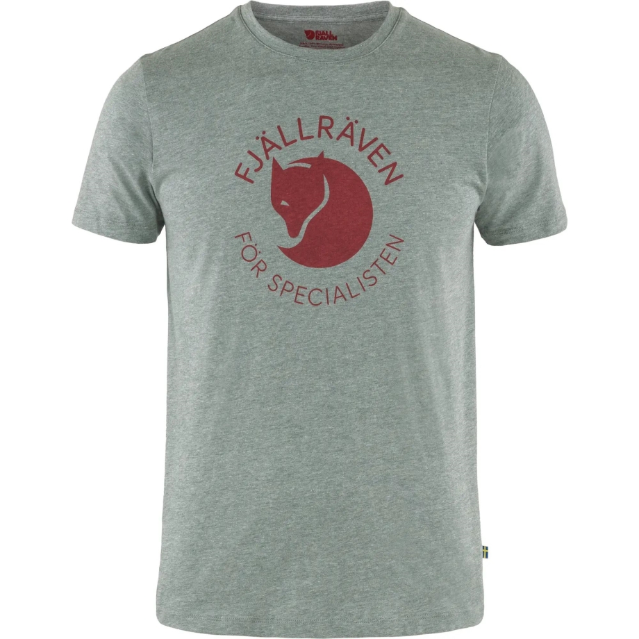 Fox T-Shirt M Grey Melange Fjällräven Canada