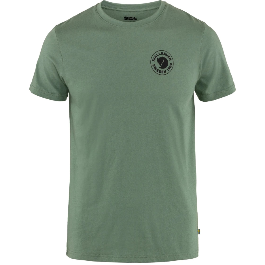 1960 Logo T-Shirt M Fjällräven Canada Patina Green
