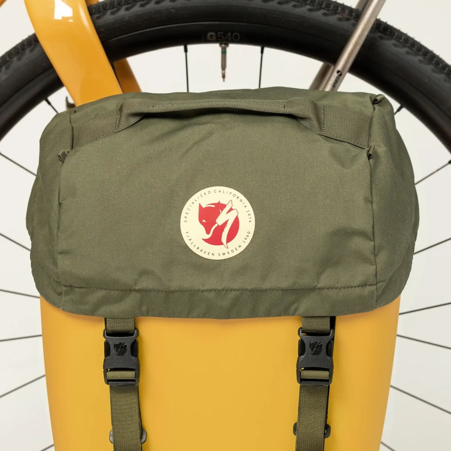 Green S/F Cave Lid Pack Fjällräven New