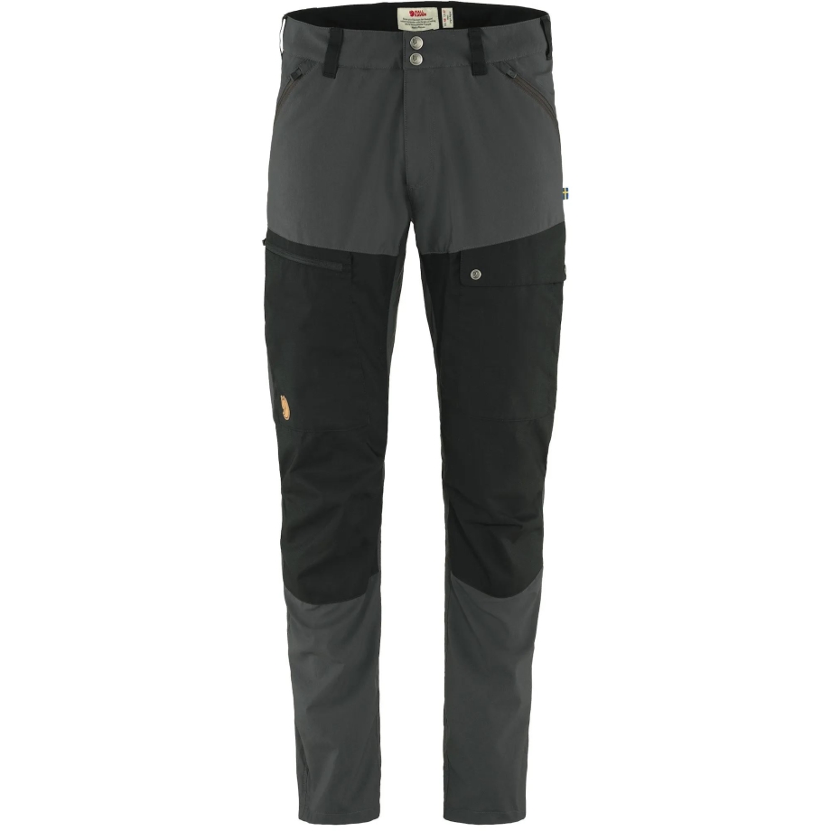 Abisko Midsummer Trousers M Long Fjällräven Canada Dark Grey-Black