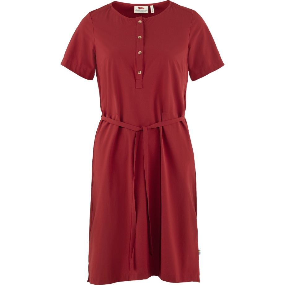 Övik Lite Dress W Fjällräven Canada Pomegranate Red