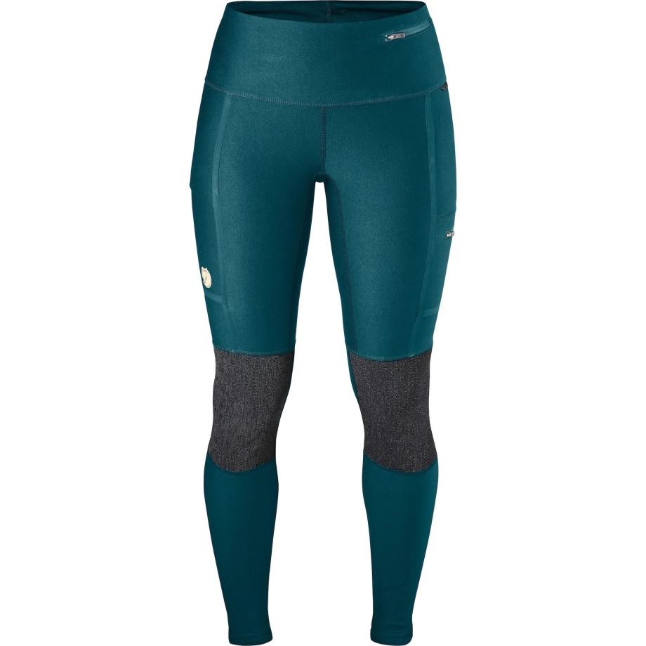 Abisko Trekking Tights W Glacier Green Fjällräven Canada