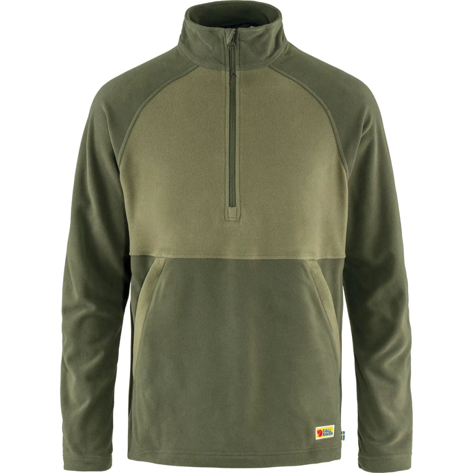 Vardag Lite Fleece M Laurel Green-Light Olive Fjällräven Canada