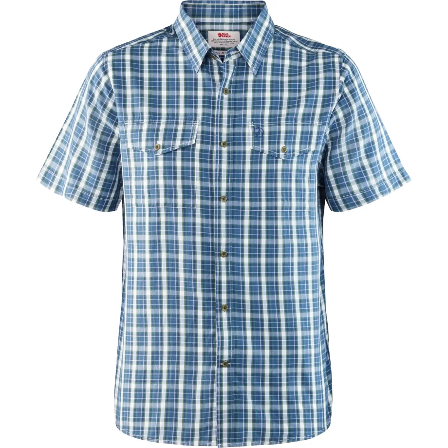 Fjällräven Canada Uncle Blue Abisko Cool Shirt Ss M