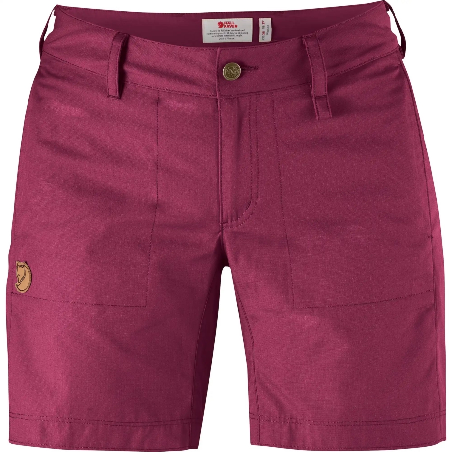Fjällräven Canada Plum Abisko Shade Shorts W