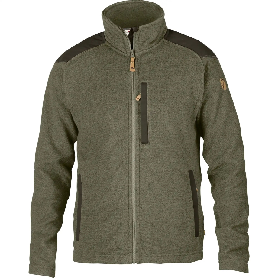 Laurel Green-Deep Forest Fjällräven Canada Buck Fleece M