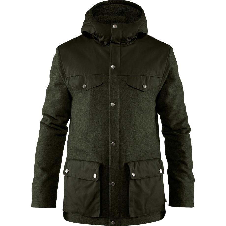 Deep Forest Greenland Re-Wool Jacket M Fjällräven Canada