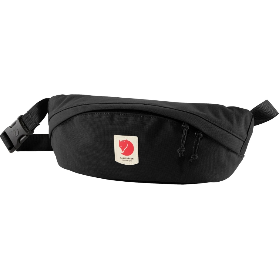 Fjällräven Canada Black Ulvö Hip Pack Medium