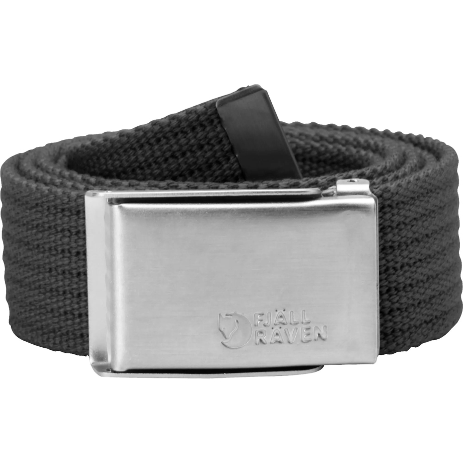 Fashion Fjällräven Canada Merano Canvas Belt Dark Grey
