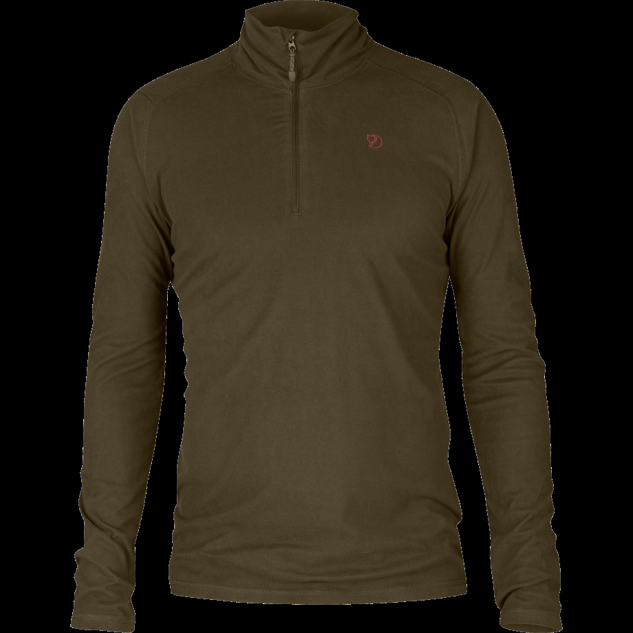 Pine Half Zip M Dark Olive Fjällräven Canada
