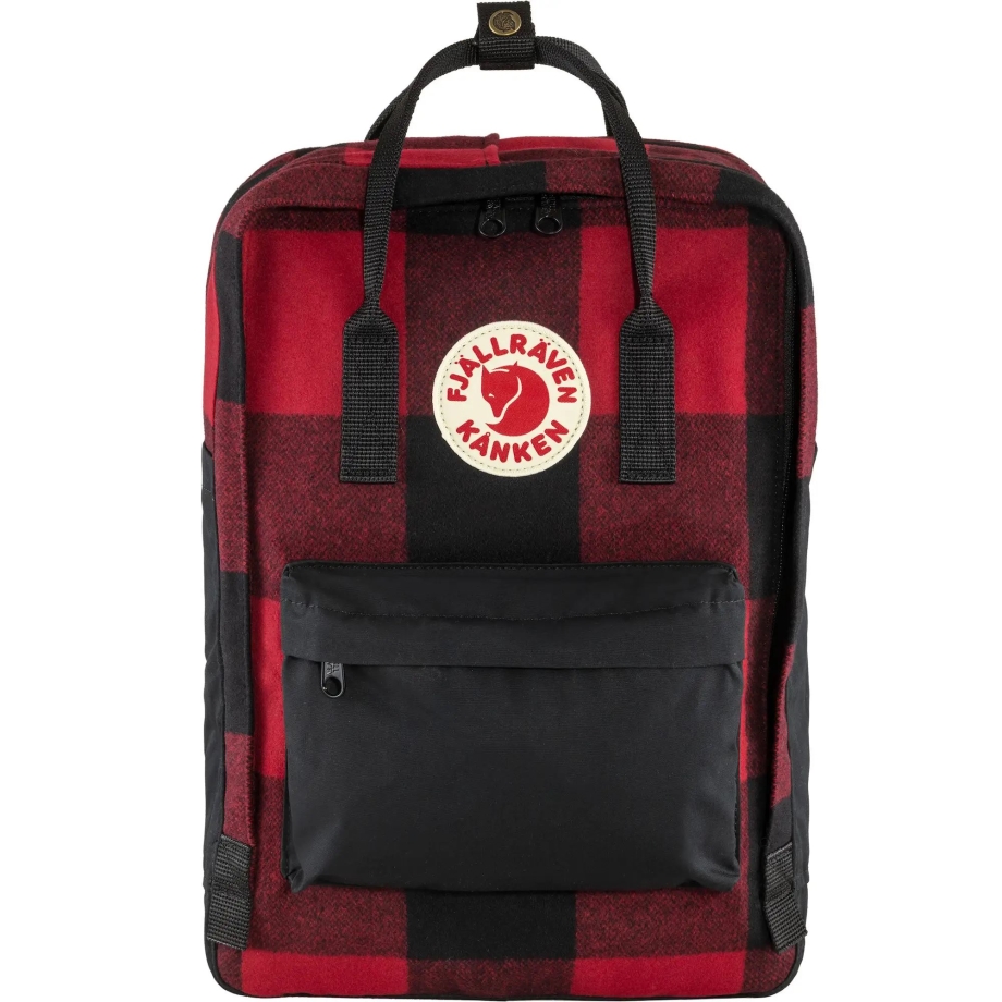Red-Black Kånken Re-Wool Laptop 15 Fjällräven Canada