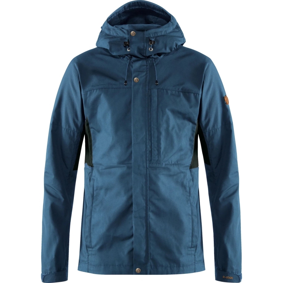 Kaipak Jacket M Fashion Fjällräven Canada Uncle Blue-Dark Grey