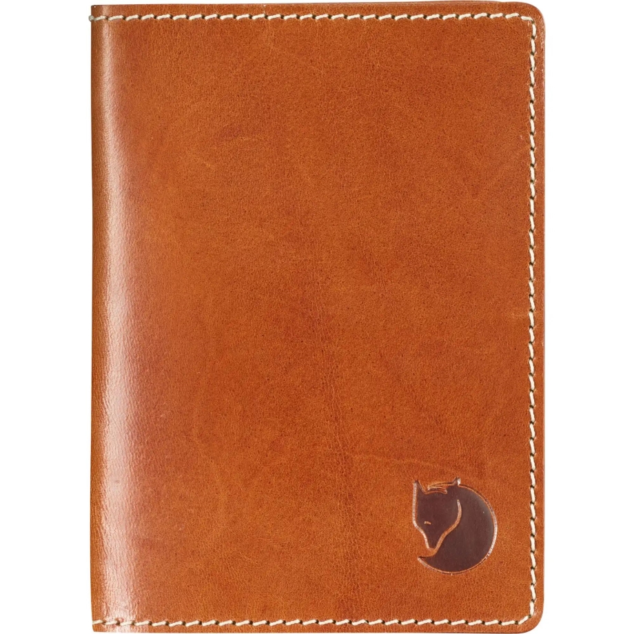 Leather Cognac Fjällräven Canada Leather Passport Cover
