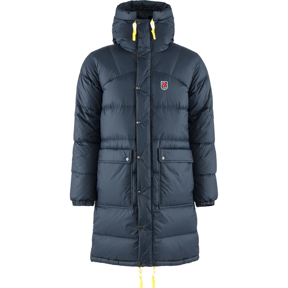 Expedition Long Down Parka M Fashion Fjällräven Canada Navy