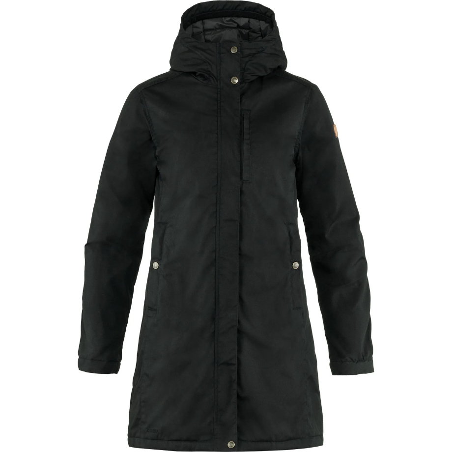 Black Kiruna Padded Parka W Fjällräven Canada
