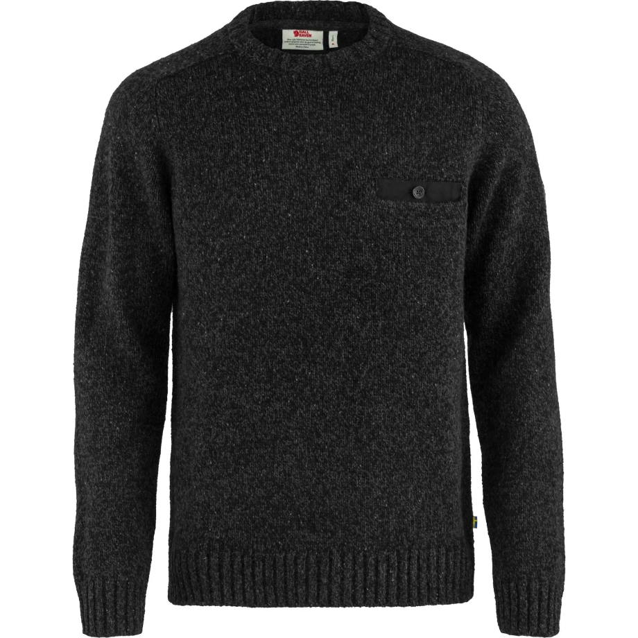 Fjällräven Canada Black Lada Round-Neck Sweater M