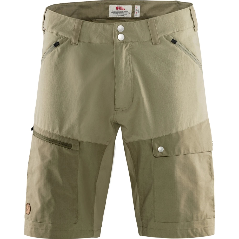 Abisko Midsummer Shorts M Fjällräven Canada Savanna-Light Olive