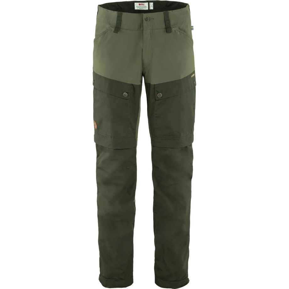 Keb Gaiter Trousers M Long Fjällräven Canada Deep Forest-Laurel Green