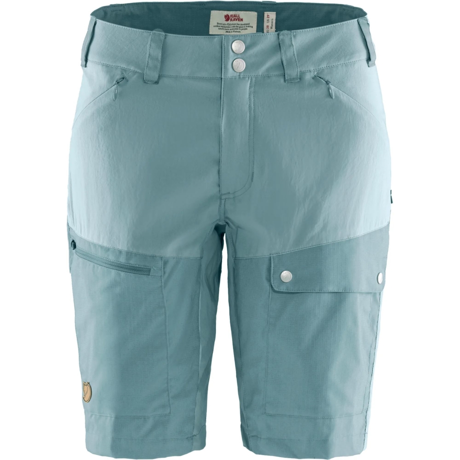 Abisko Midsummer Shorts W Fjällräven Canada Mineral Blue-Clay Blue