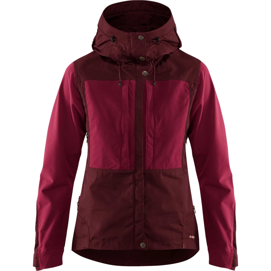 Fjällräven Canada Keb Jacket W Dark Garnet-Plum