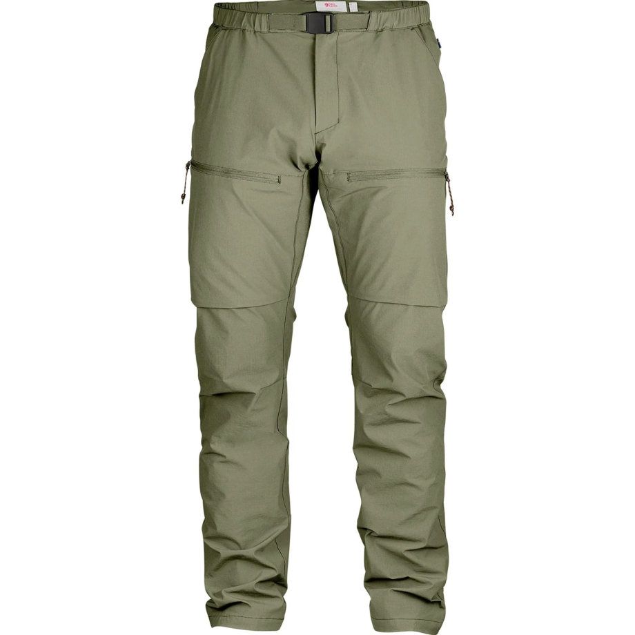 Green Fjällräven Canada High Coast Hike Trousers M Long