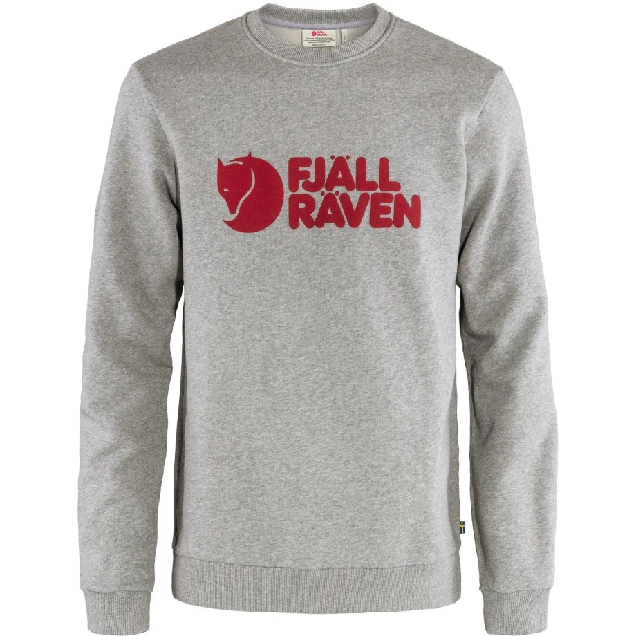 Fjällräven Canada Logo Sweater M Grey-Melange