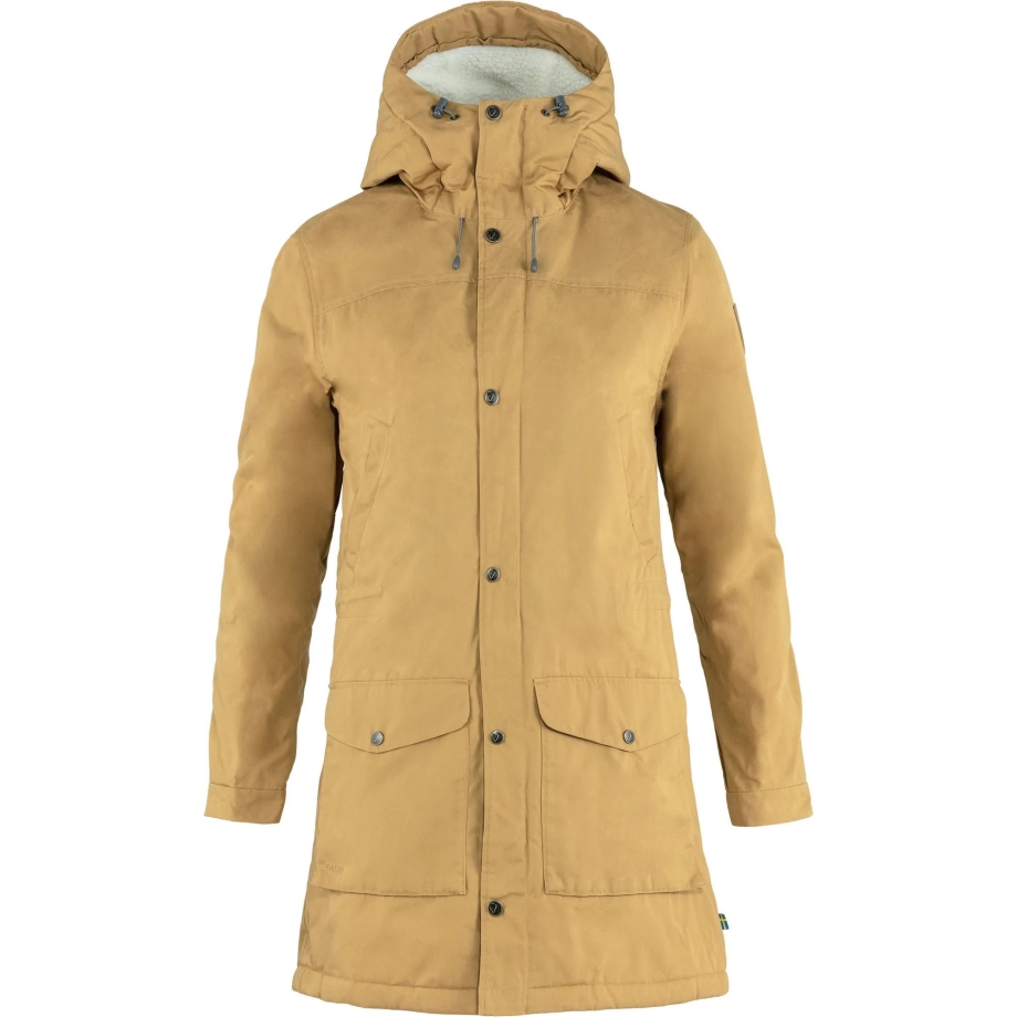 Fjällräven Canada Buckwheat Brown Greenland Winter Parka W