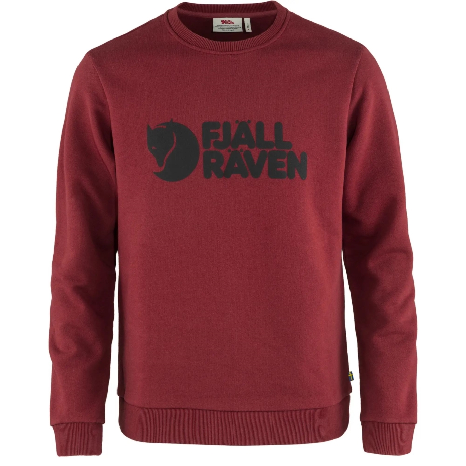 Logo Sweater M Red Oak Fjällräven Canada