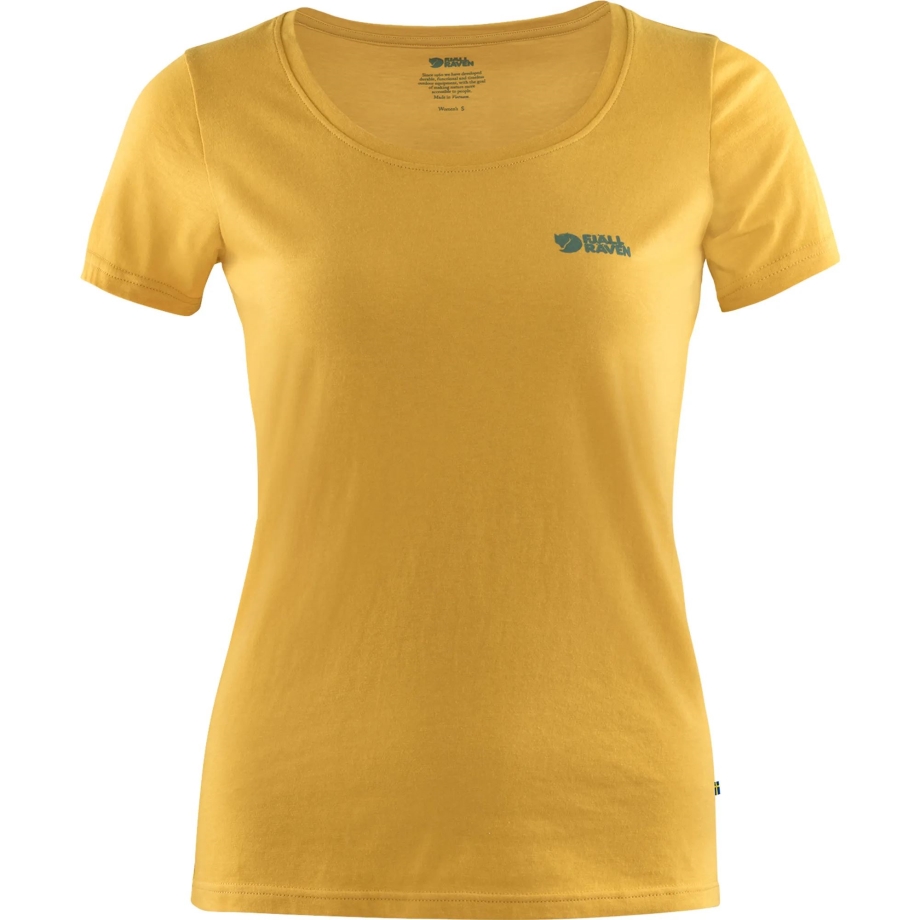 Fjällräven Canada Logo T-Shirt W Ochre