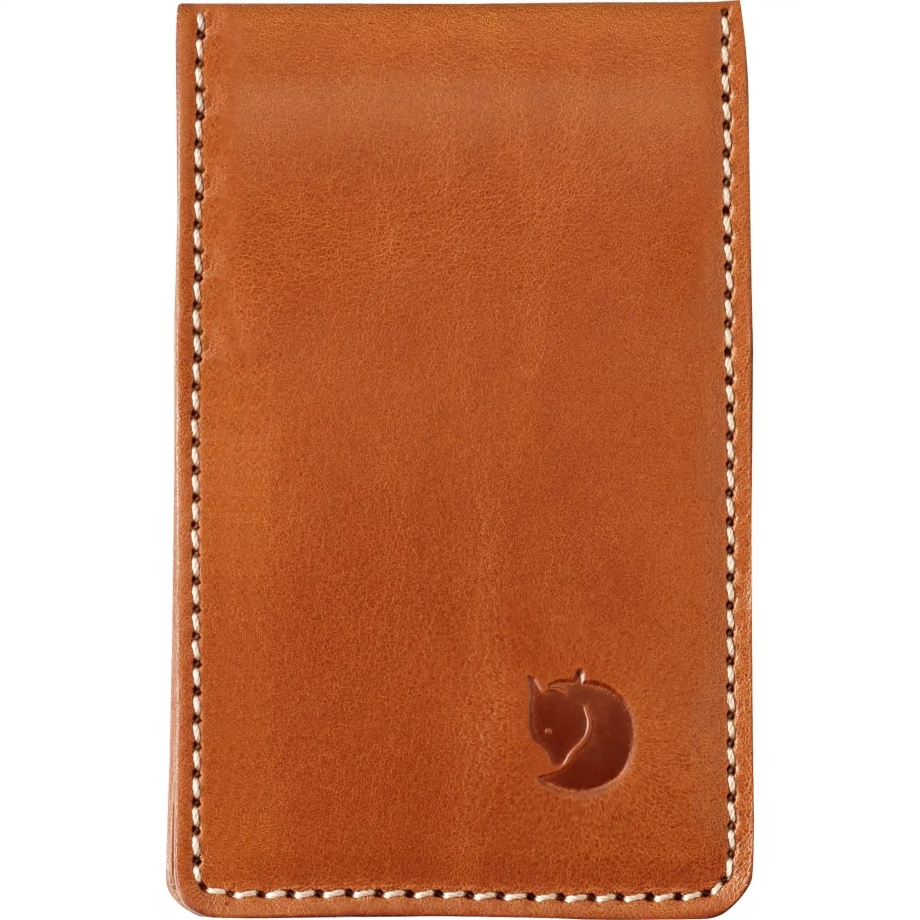Övik Card Holder Large Leather Cognac Fjällräven Canada