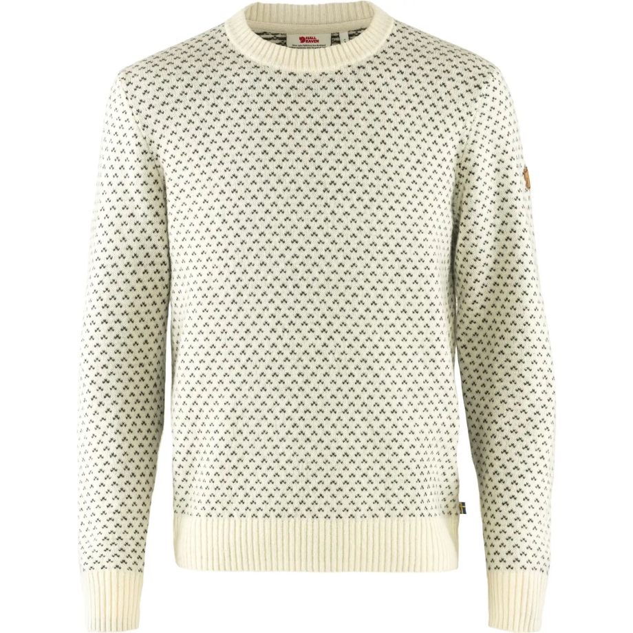 Övik Nordic Sweater M Chalk White Fjällräven Canada