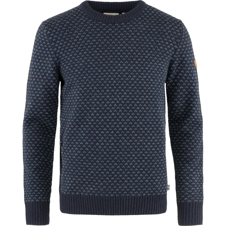 Fjällräven Canada Övik Nordic Sweater M Dark Navy