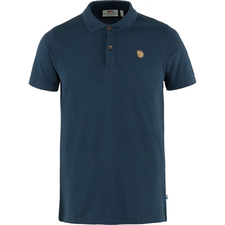 Navy Fjällräven Canada Övik Polo Shirt M