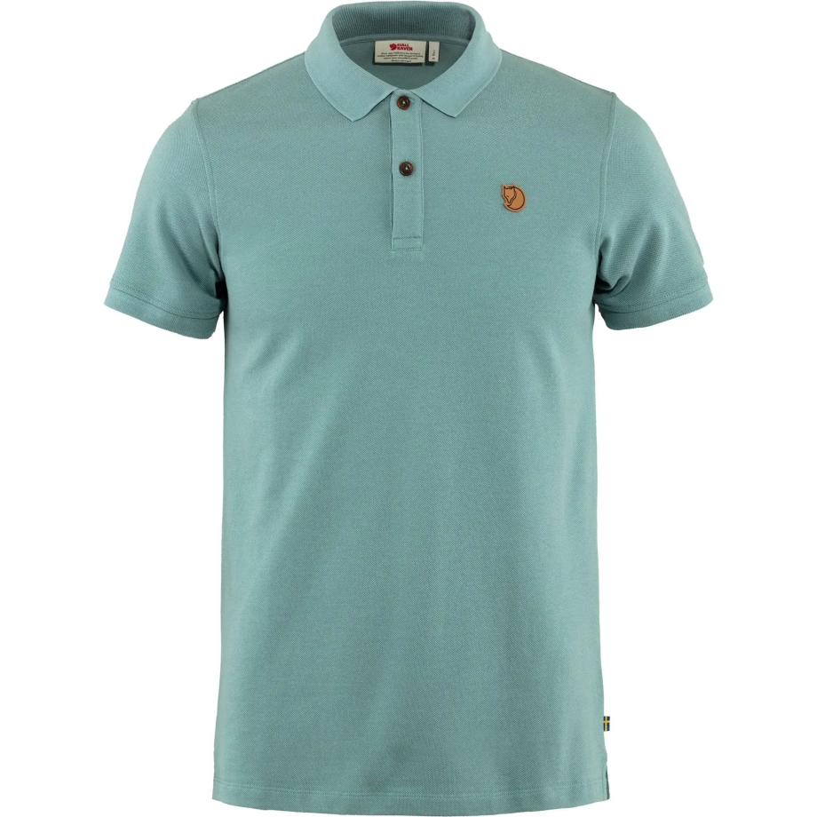 Övik Polo Shirt M Fjällräven Canada Clay Blue